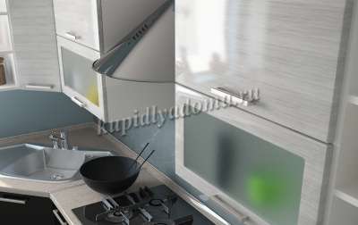 Шкаф верхний В80(В) Кухня Равенна Стайл (Титан белый)