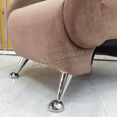 Кресло для отдыха Неаполь Модель 7 (Ткань коричневый Verona Brown)